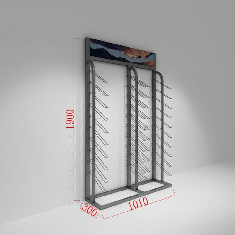 Ceramic tile color plate display rack