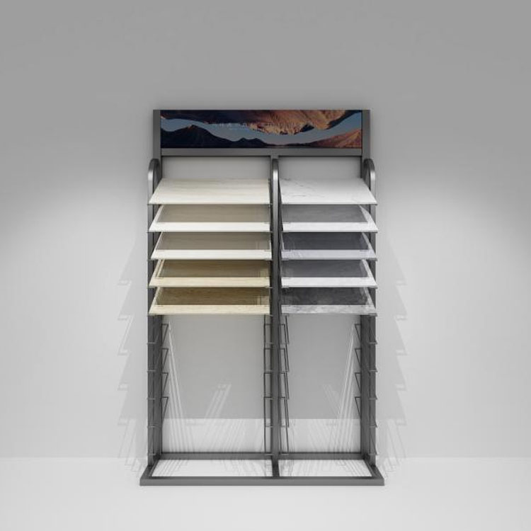 Ceramic tile color plate display rack