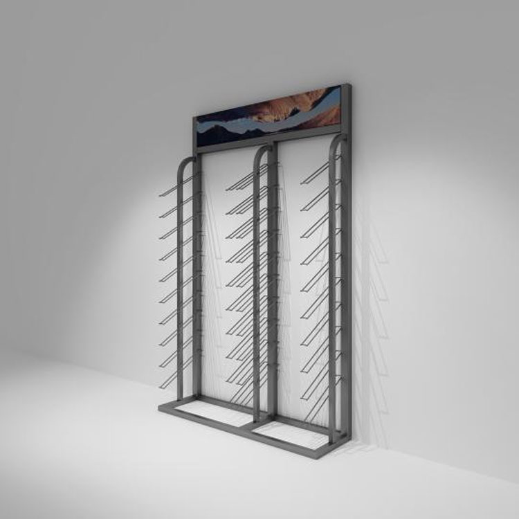 Multi-Function Vertical Floor Display Rack