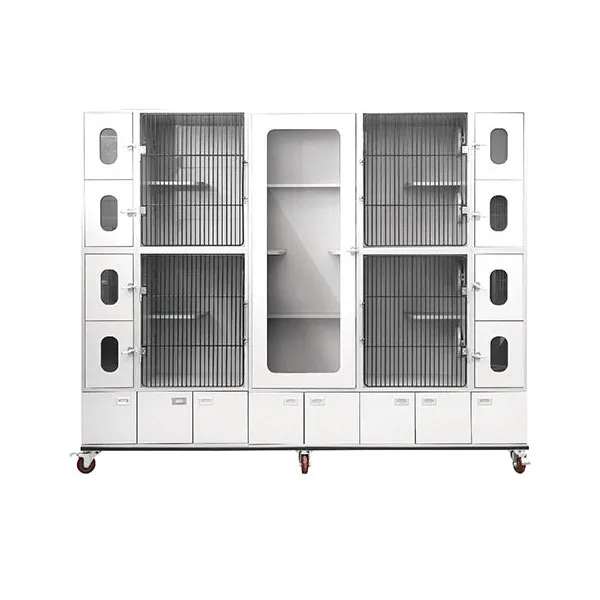 Combinație Cabinet Cattery Cage