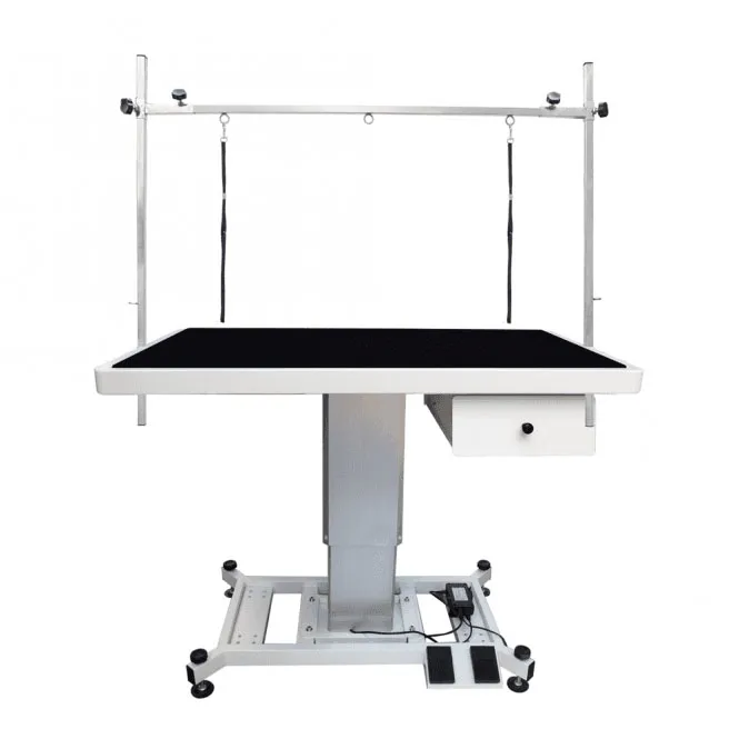 What is the weight capacity of Groomers Electric Table for Apollo?