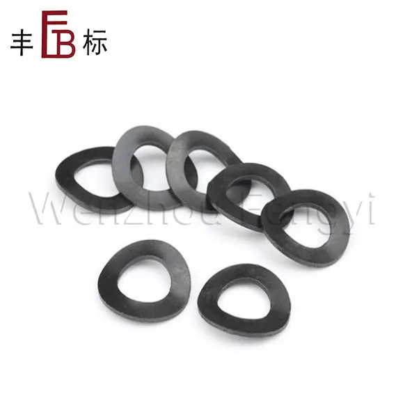 DIN 137A Black Curved Spring Washers