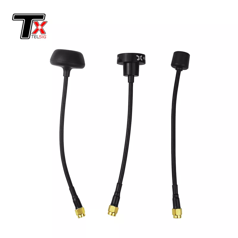 Antena FPV cogumelo com conector SMA