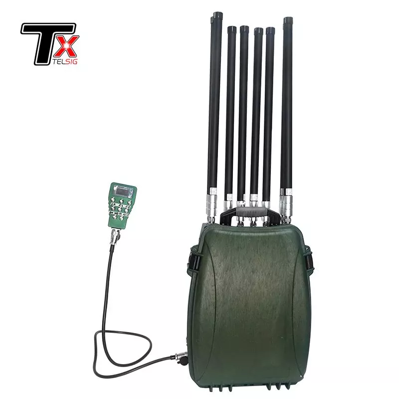 8-Channel Signal Jammer for Unmanned Aerial Vehicles