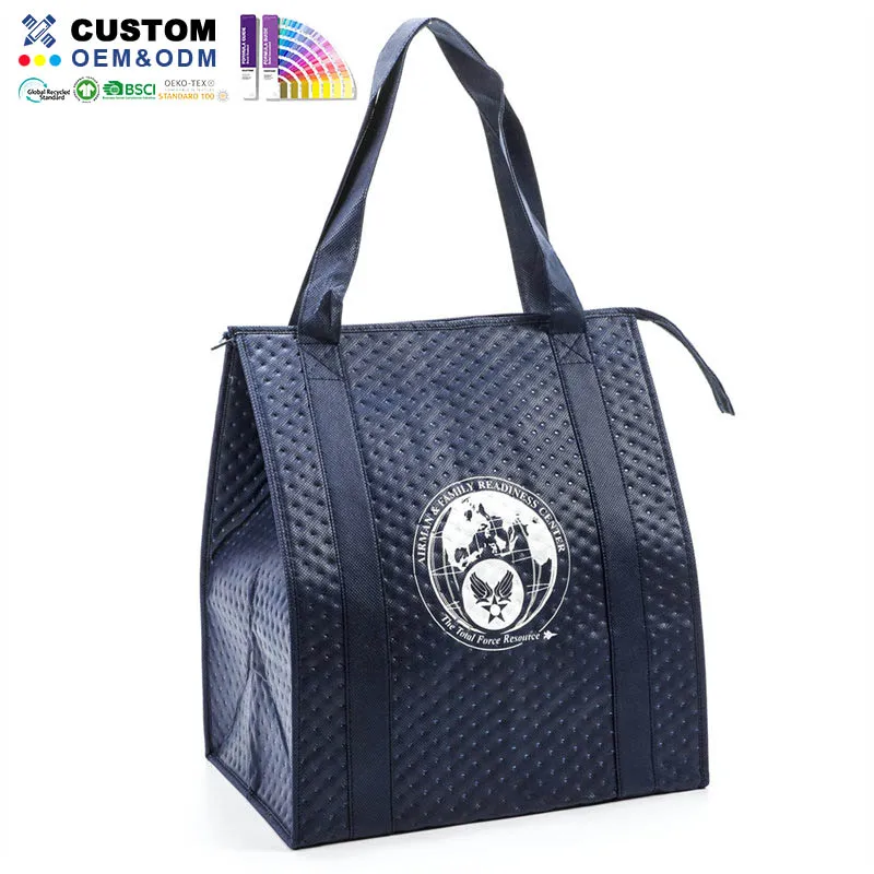 Bolsa aislante para comestibles no tejida Air Force