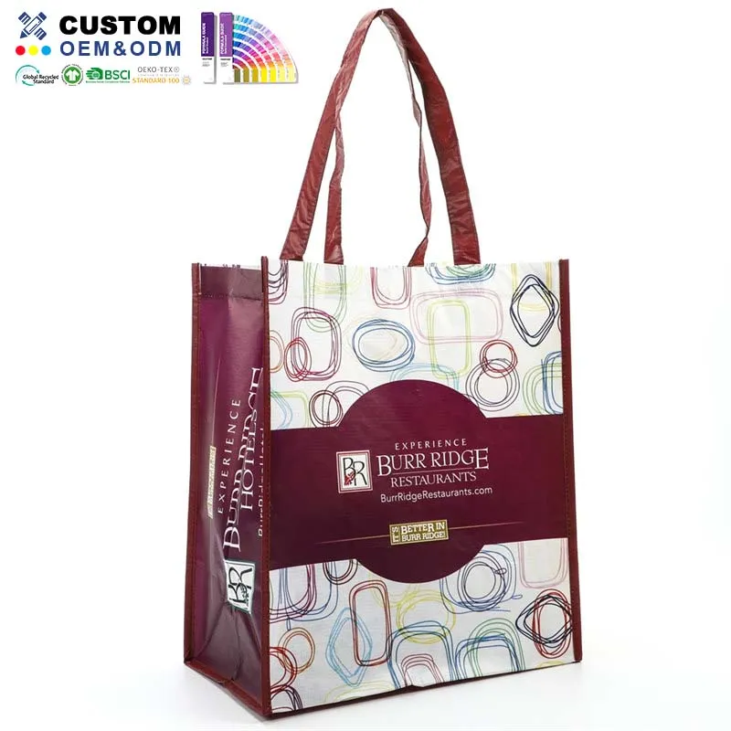 Shopper Laminado Rpet Granate