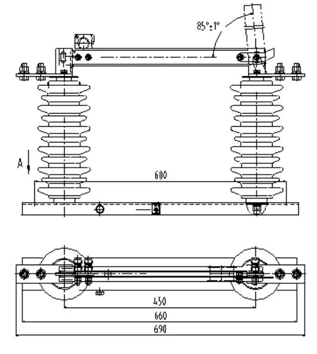 GW9-24 Outdoor AC HV Disconnect Switch