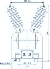 JDZ(X)W-3,6,10(G) Type Outdoor Voltage Transformer