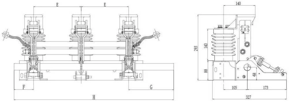 Jn17-12,50 Combined Grounding Switch