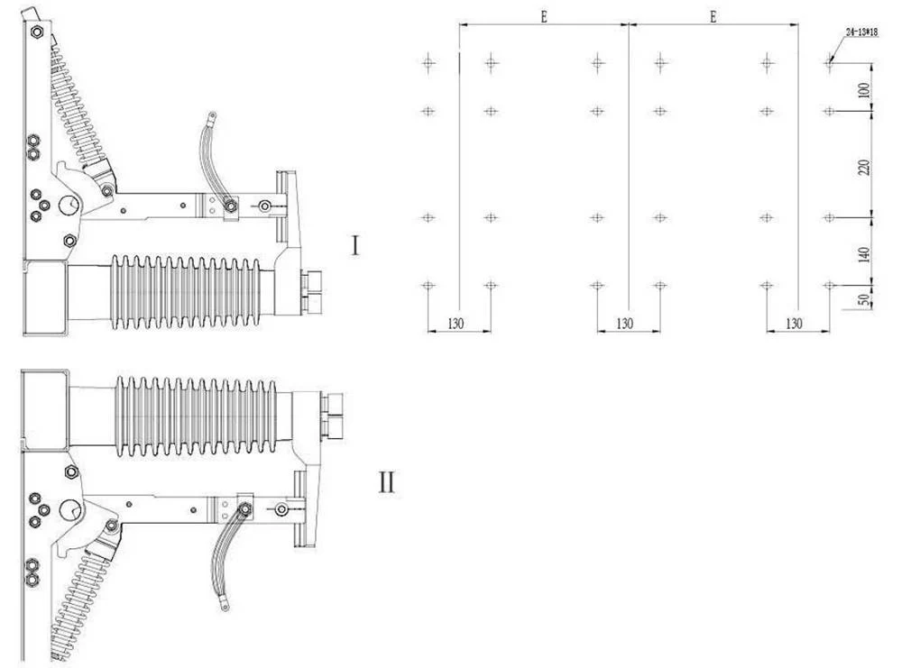 Jn22-40.5,31.5 Series High Voltage Earthing Switch