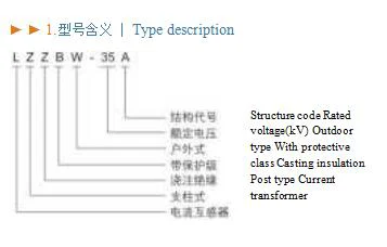 LZZBW-35A Type Outdoor Current Transformer