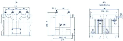 JSZVR-3, 6, 10W Type Voltage Transformer