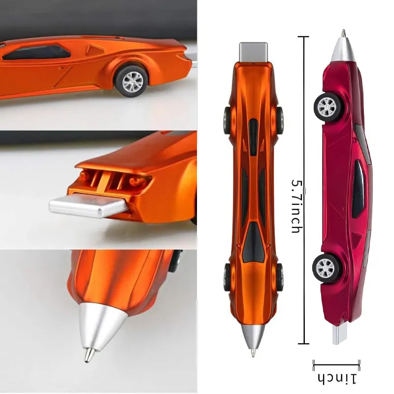 Custom Paint Pen With Logo Factory Wholesale Automotive Pen Magic Car Cart Pen Company Advertising Printing Student Gifts