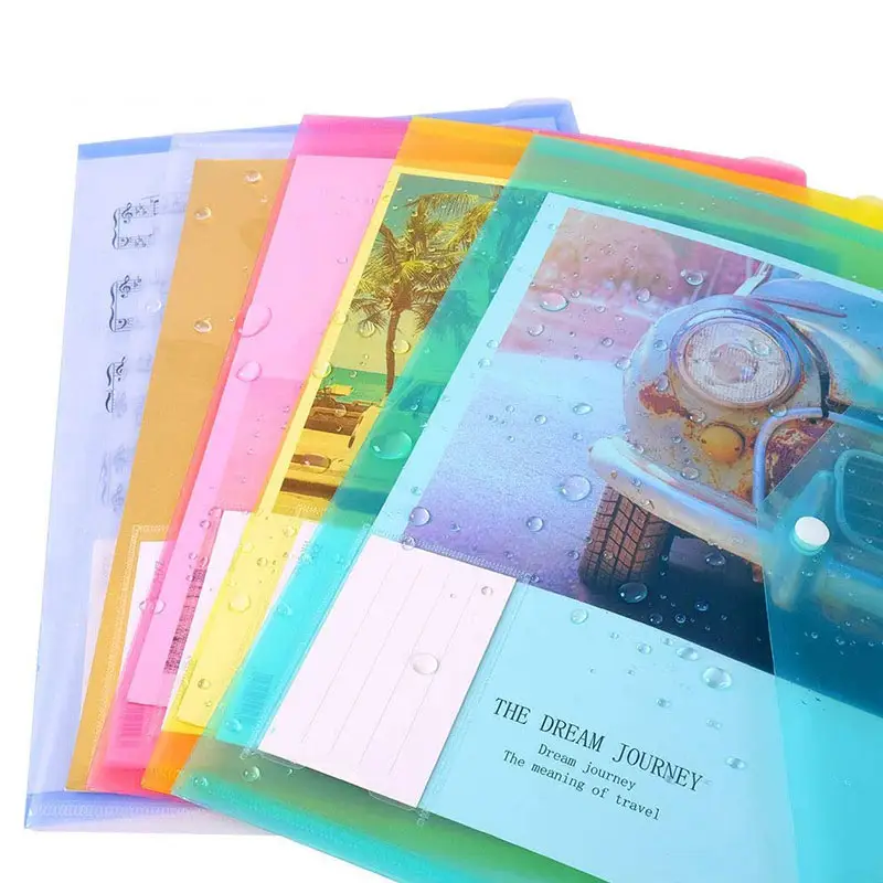 PP Plastic Envelope File Holder