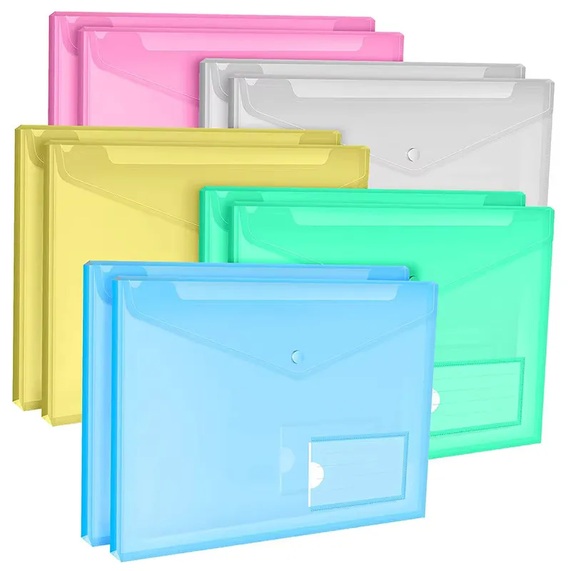 PP Plastic Envelope File Holder