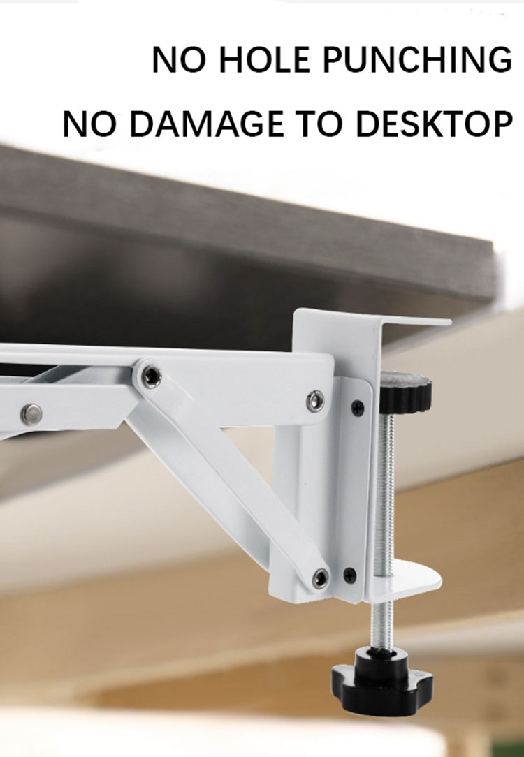 Metal White Shelf Brackets