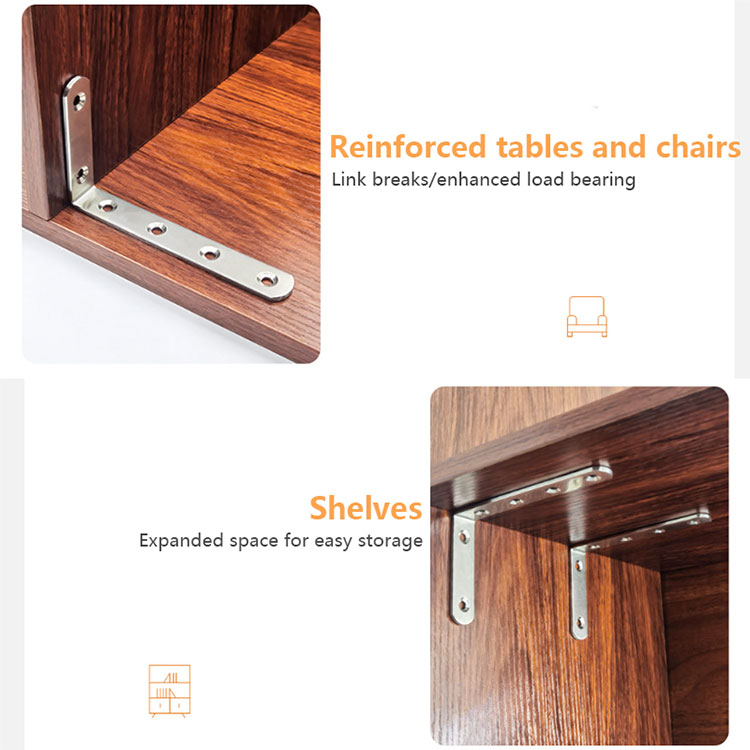 Stainless Steel Floating Shelf Brackets