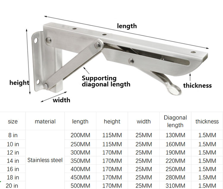 Adjustable Metal Shelf Rails