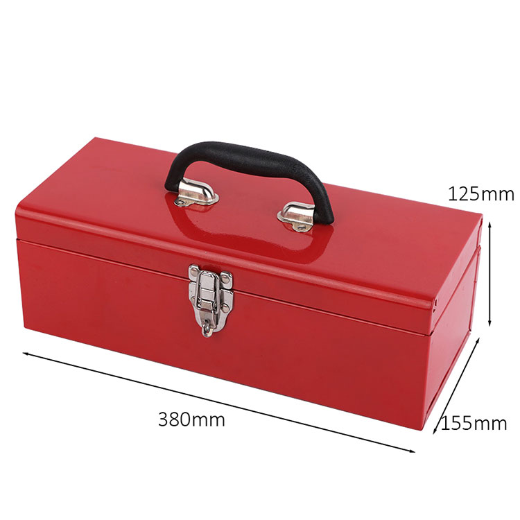 Red Metal Tool Box