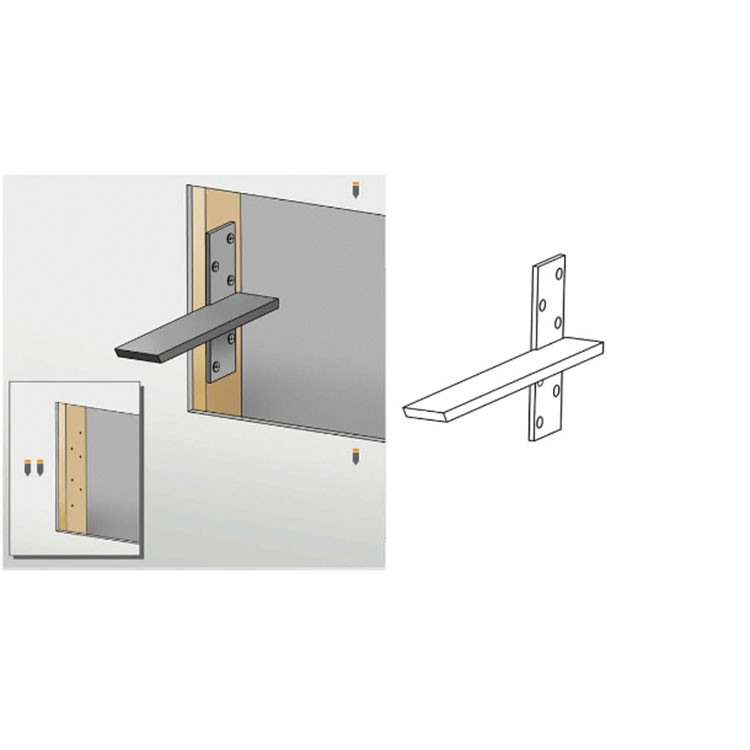 Heavy Duty Brackets For Suspended Racks