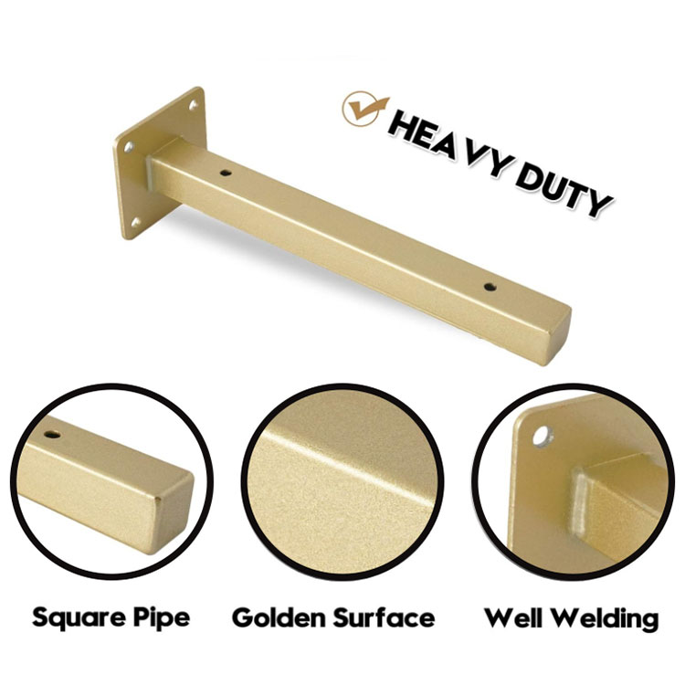 Shelf Gold T Bracket