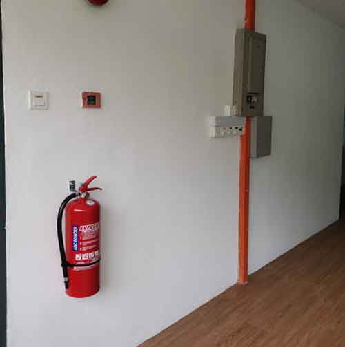 Fire extinguisher brackets