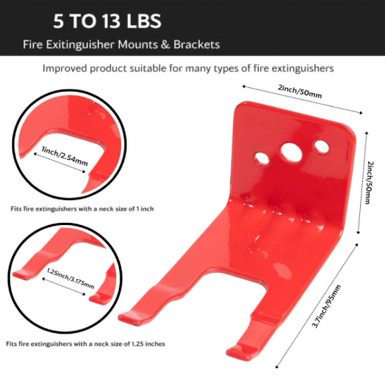 10 Lb Fire Extinguisher Mounting Bracket