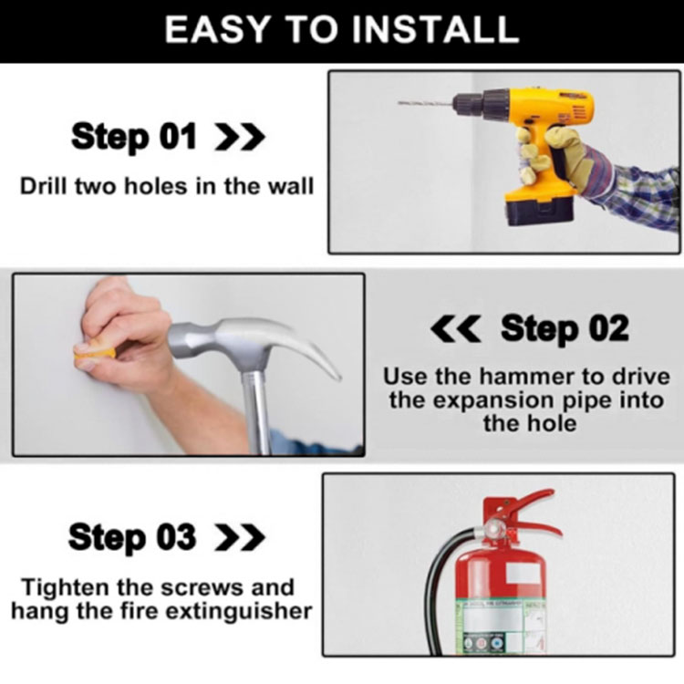 Co2 Fire Extinguisher Bracket