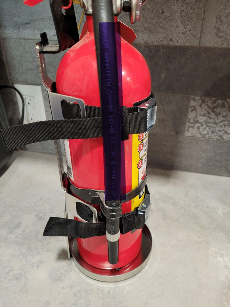 Mounting Bracket Fire Extinguisher