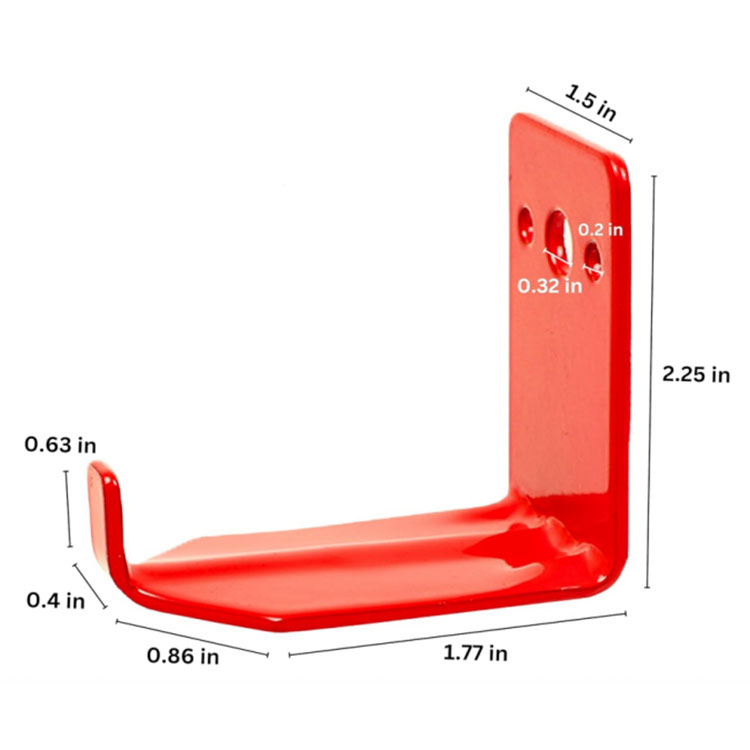 fire extinguisher clamp bracket