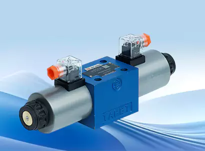 What role does the directional valve play in the hydraulic system