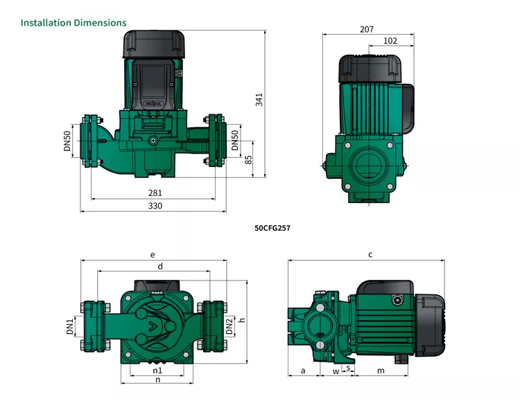 Vertical Inline Centrifugal Pump