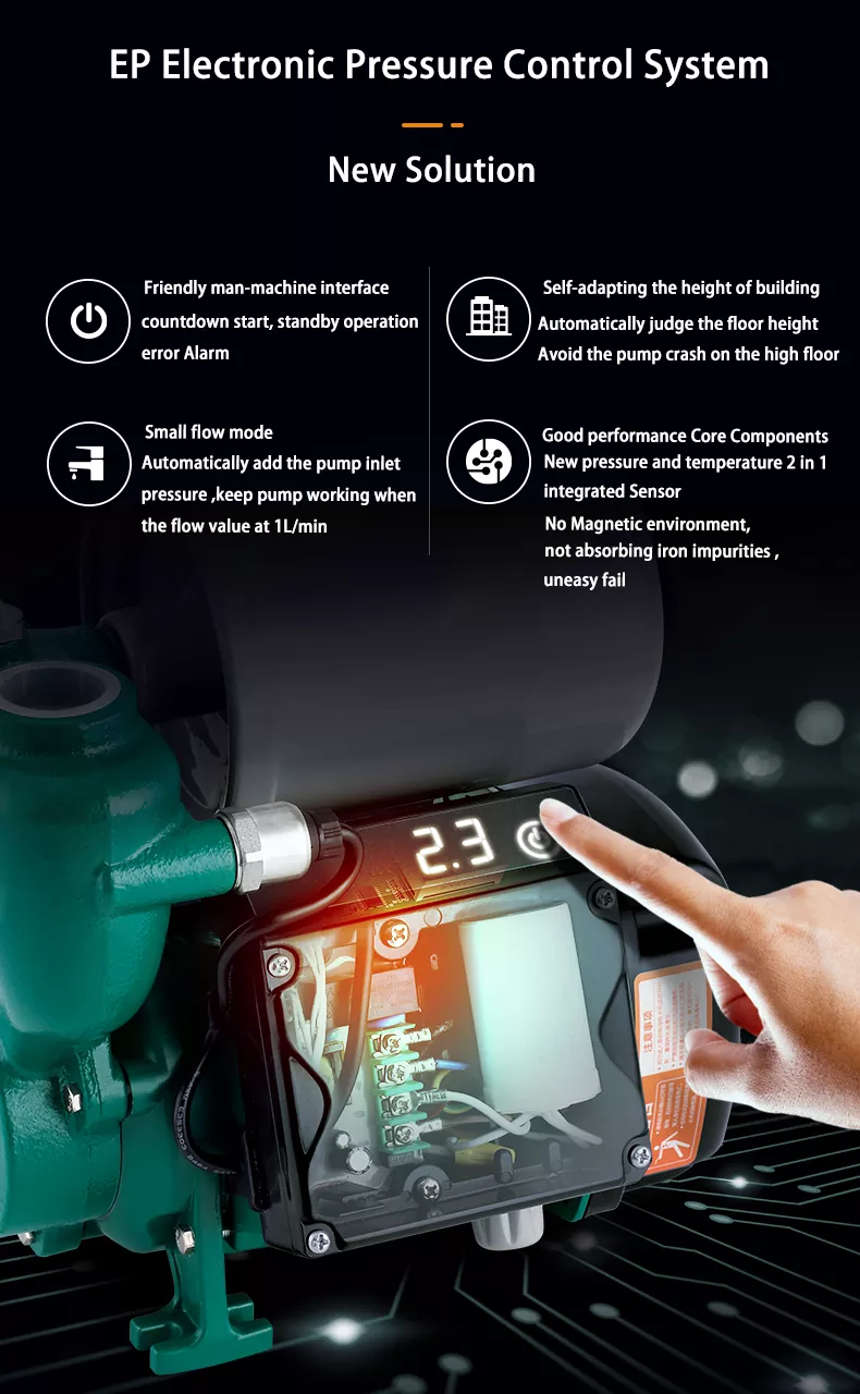 Smart Self-priming Peripheral Pump