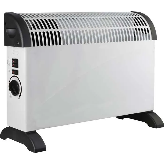 Aquecedor convector de 2.000 W em pé com ventilador turbo