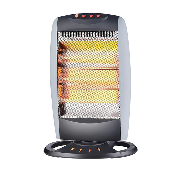 Oscillating Home Halogen Heater 1200W 3 Modes