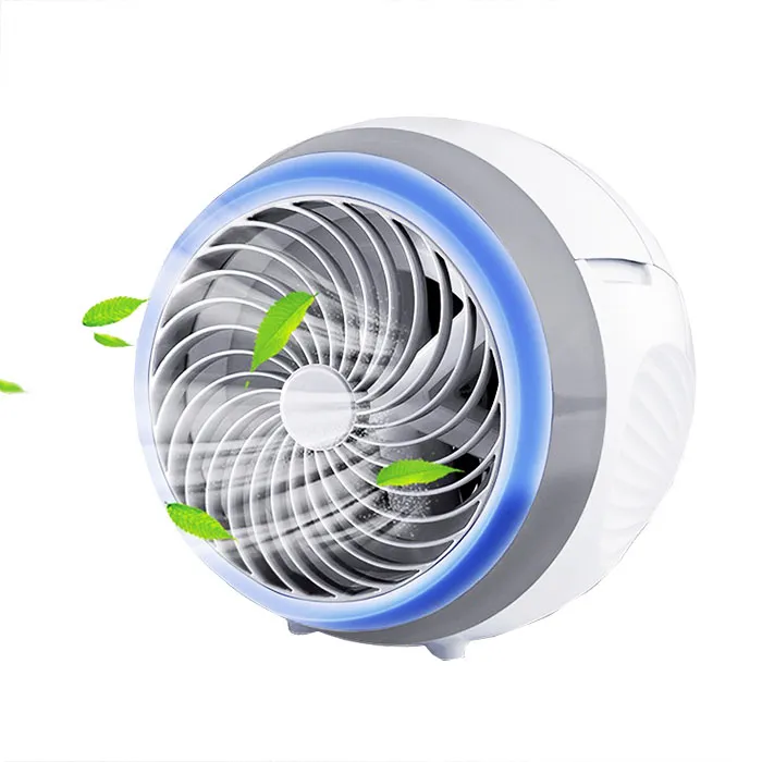 USB Air Cooler Fan With Atmosphere Light