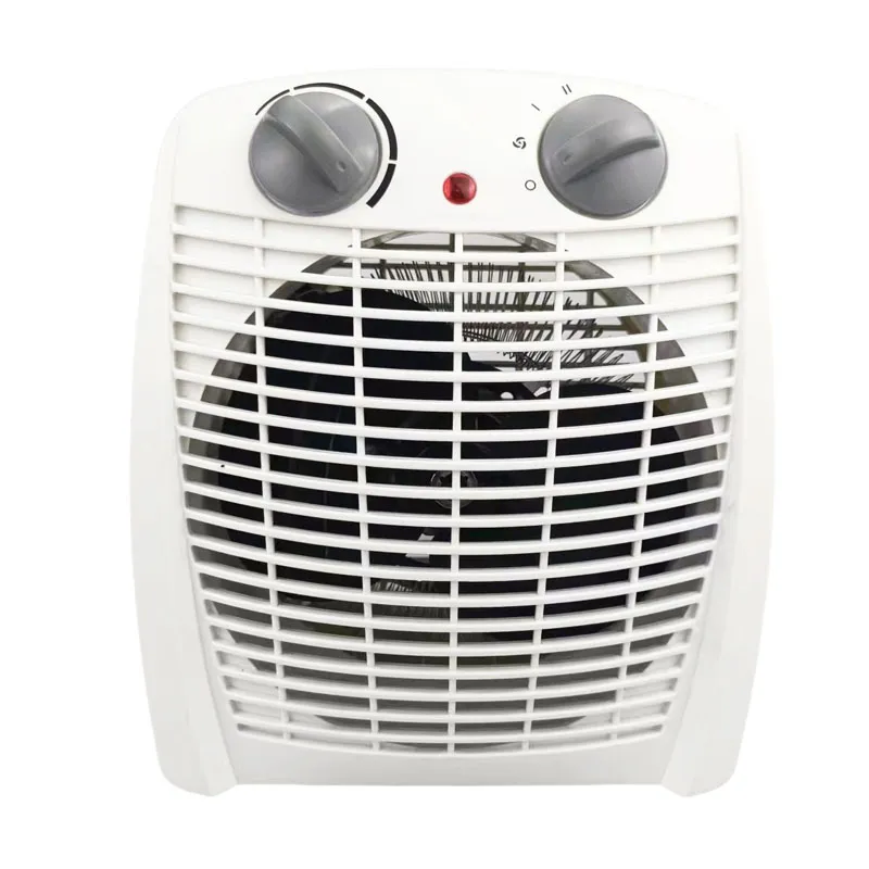 White 2000W Electric Fan Heater