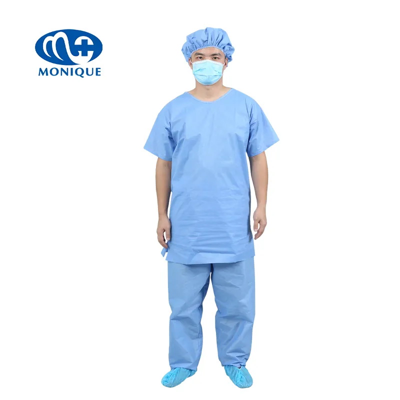 Hospital engangs non-woven skrubbedragter