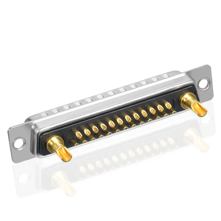 Conector de alta corriente tipo D-Sub 27W2 D combinado