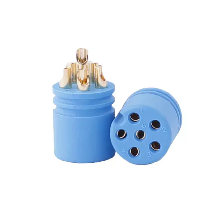 M8 Circular 6Pin Connector Female