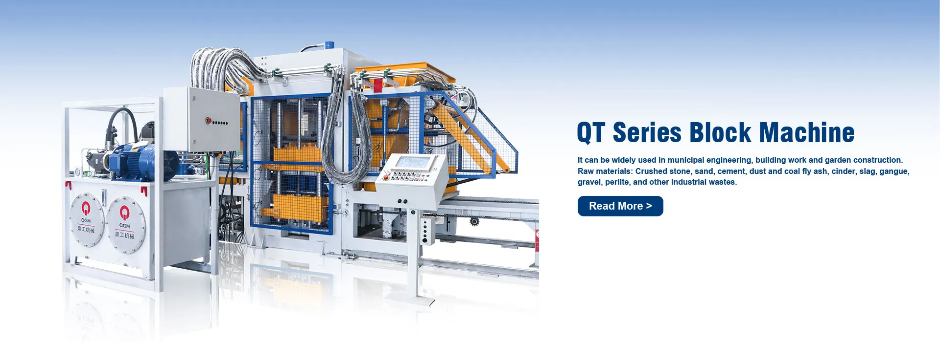 QT Series Block Machine Factory