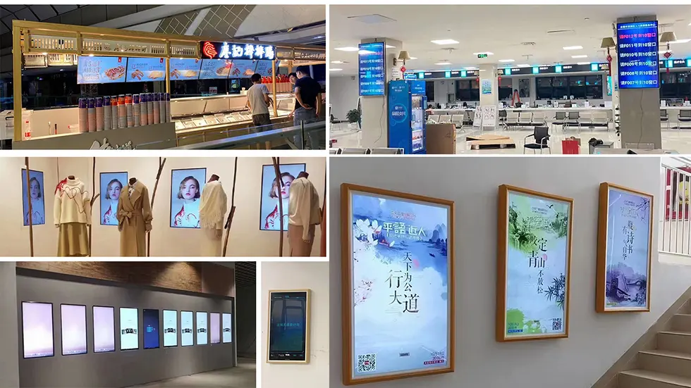 Indoor Wall Mounted Advertising Machine