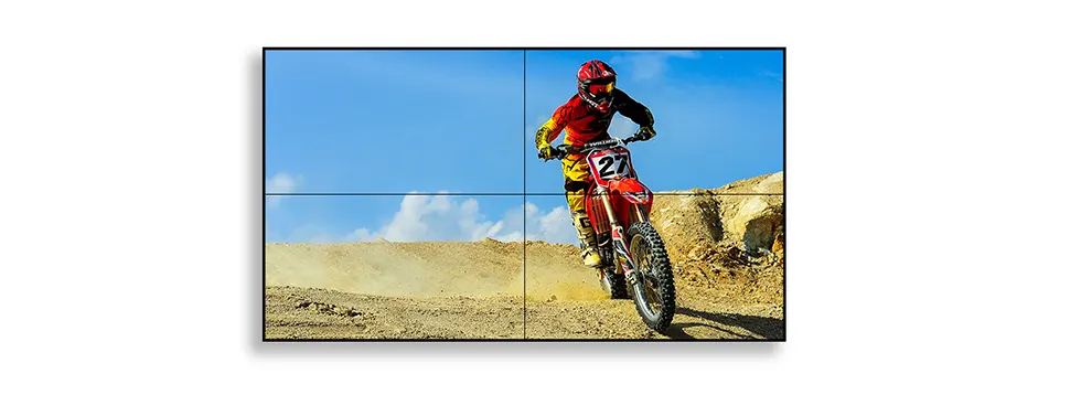 Ultra-Narrow Bezel Video Wall