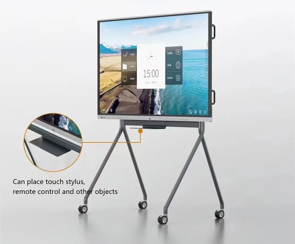 Mobile Stand For TV And Interactive Displays