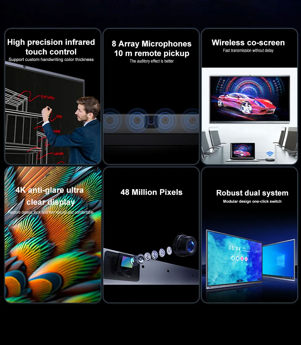 Infrared Touch Vision Display