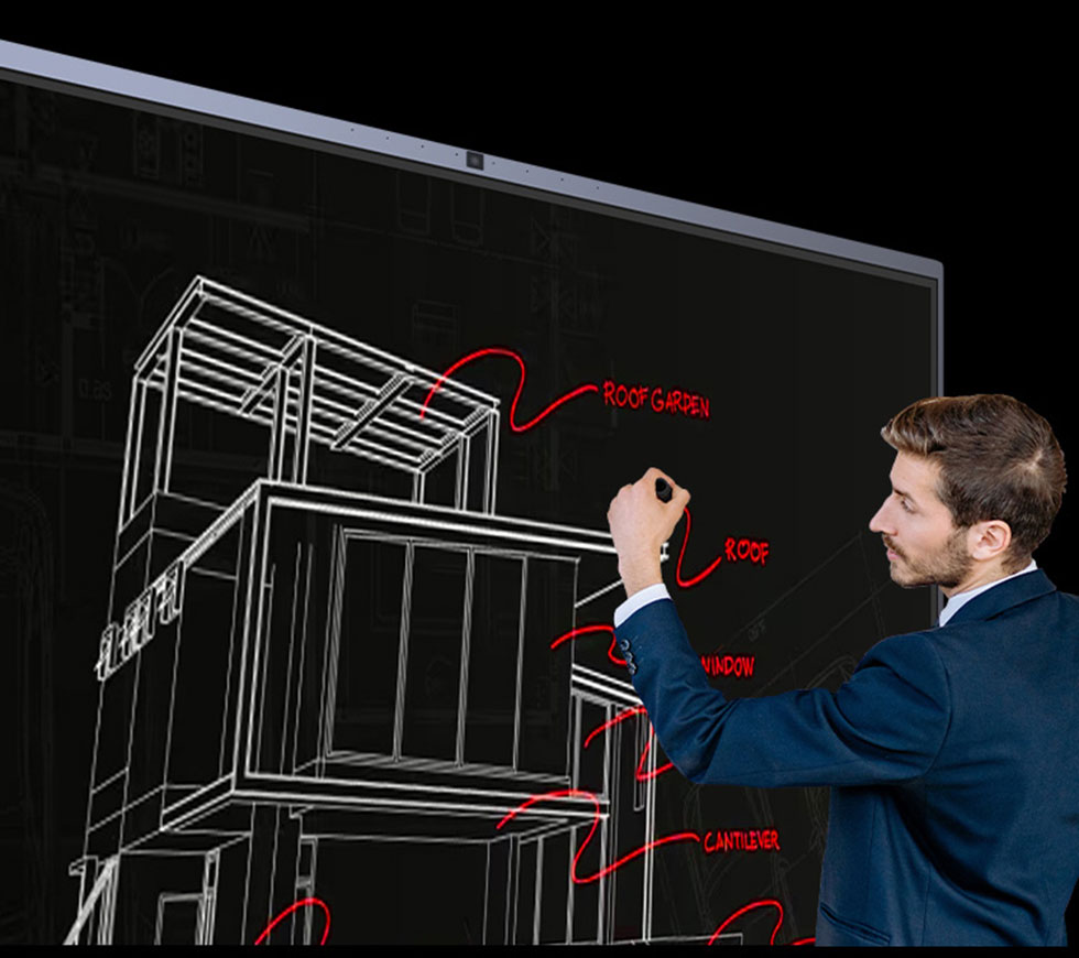 Infrared Touch Vision Display