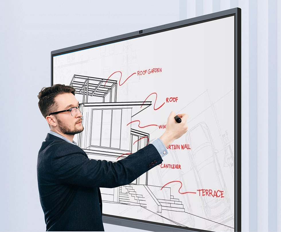 Remote Meeting Electronic Whiteboard