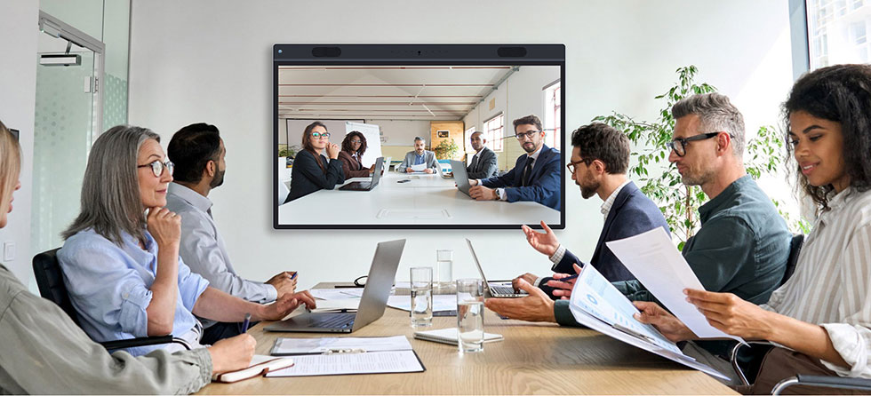 Capacitive Touch Conference Display