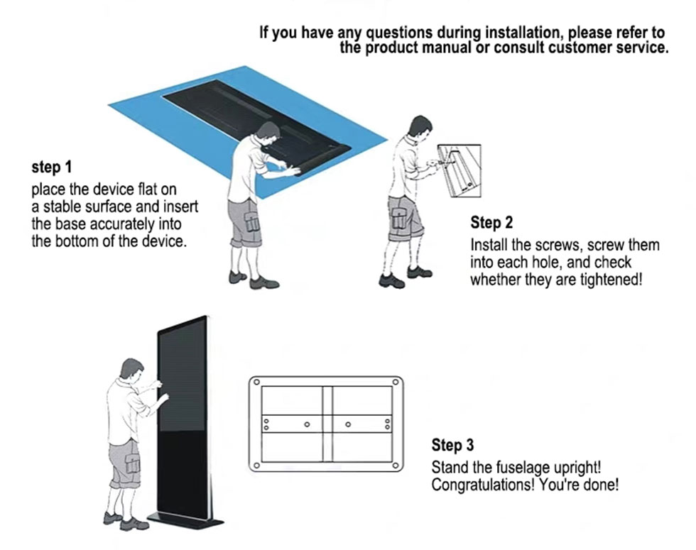 Indoor Vertical Advertising Machine