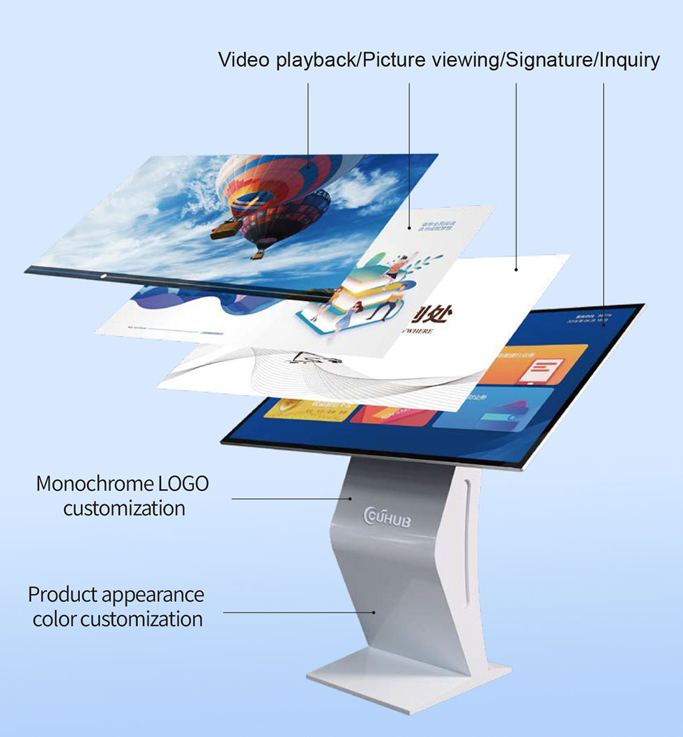 Free Standing Information Kiosk